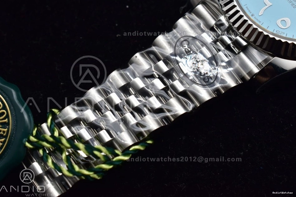 Marker Best DIWF 41 on Arabic Tiffany 904L Dial 1:1 636 Steel 126334 Jubilee SA Casual Bracelet Blue DateJust Edition 1210